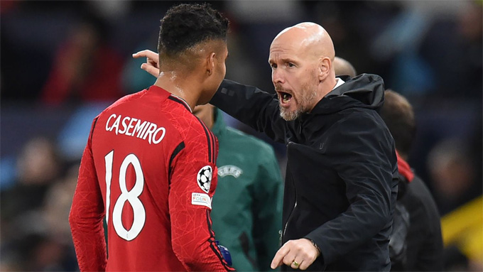 Ten Hag đánh giá cao đẳng cấp và kinh nghiệm của Casemiro